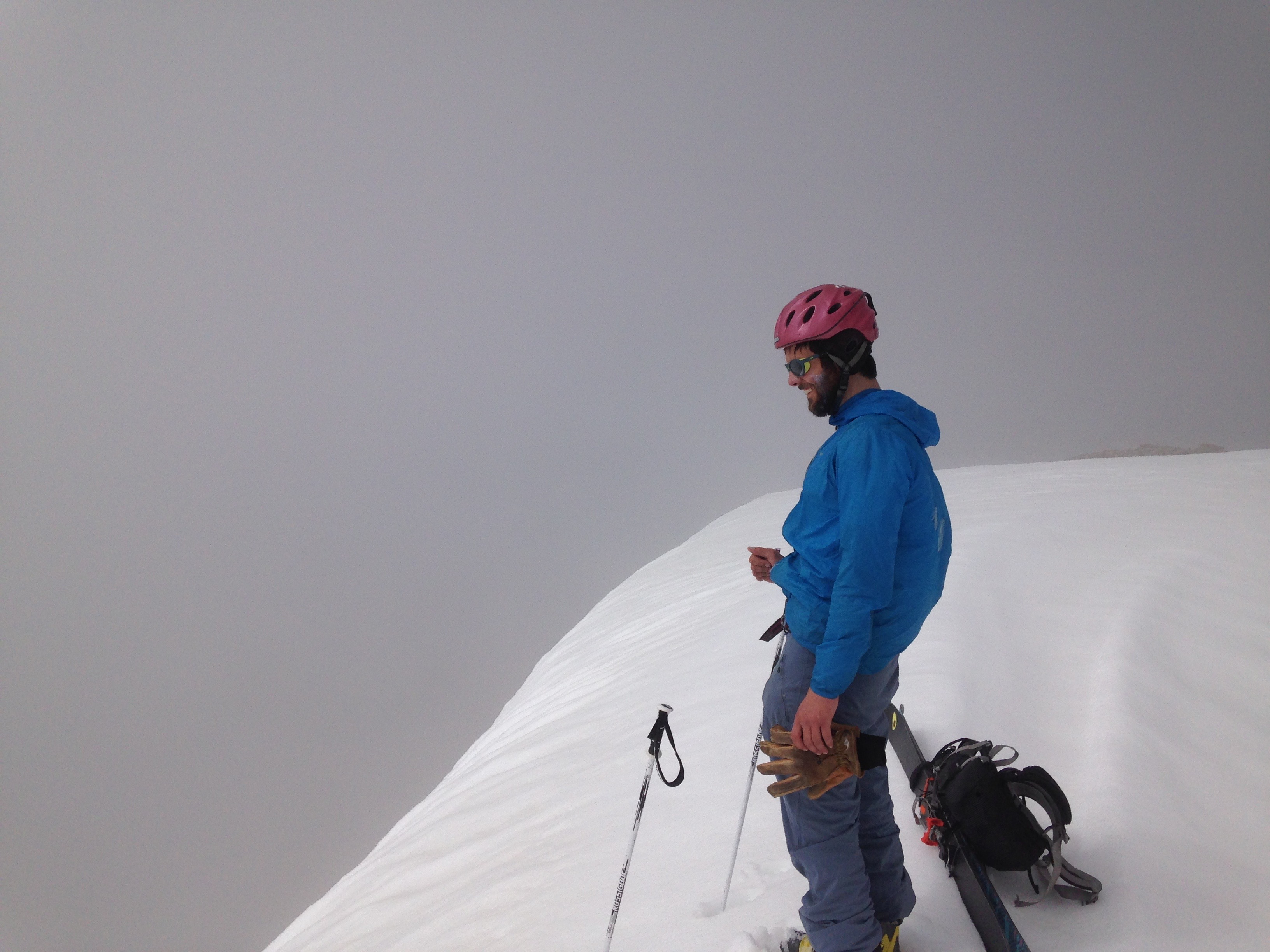 Telemark Skier Teton